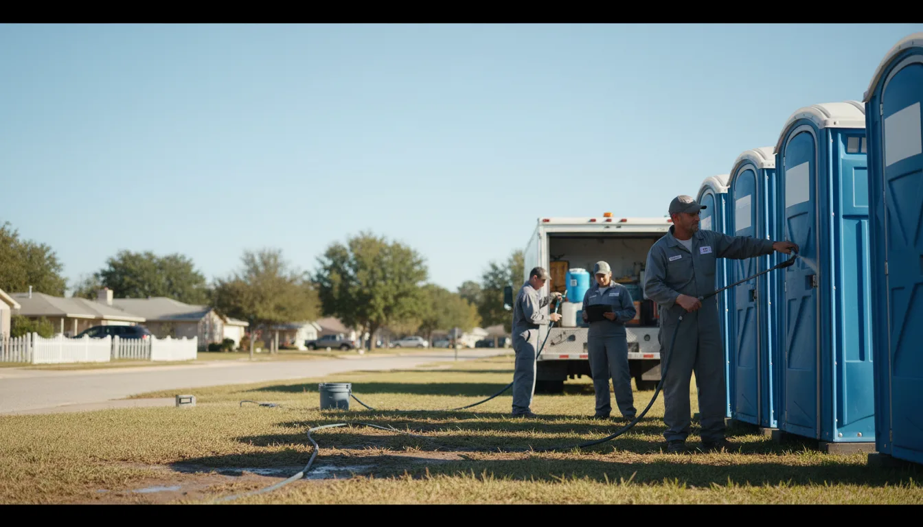 Long-Term Portable Toilet Rental in Lady Lake, FL near me